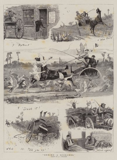 灼熱の背後 作： John Charles Dollman